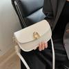 Spring Niche Fashion Women's Bag 2025 New Simple Small Square Bag Versatile Shoulder Messenger Bag One Piece Delivery
