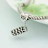 925 Silver Trinkets Charms Beads Best Friend Gift for Women Fit Original Bracelet Camera Headphones Playing Cards