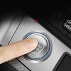 1Pcs Crystal Transparent Protective Sticker For Car Ignition Switch Button, Suitable For Start/Stop Button Protection Sticker
