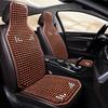 Universal Ergonomic Wooden Bead Car Seat Cushion - Non-Slip & Breathable, Four Seasons Comfort Set