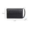 SCHWARZETIENNE Men's Leather Fingerprint Lock Clutch Bag