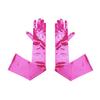 1 Pair Smooth Satin Long Gloves Silky Material Fancy Dress Gloves Wedding Dress Photography Accessories