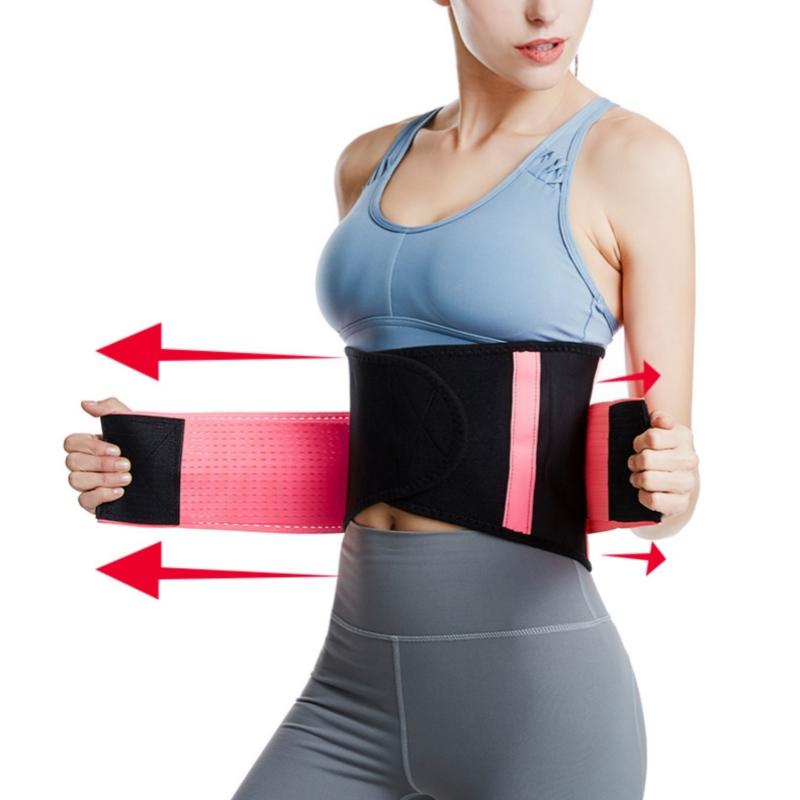 XXL Neoprene Waist Trainer Belt for Men Women Workout Fitness Waist Trimmer with Back Support Weight Loss Slimming Protection