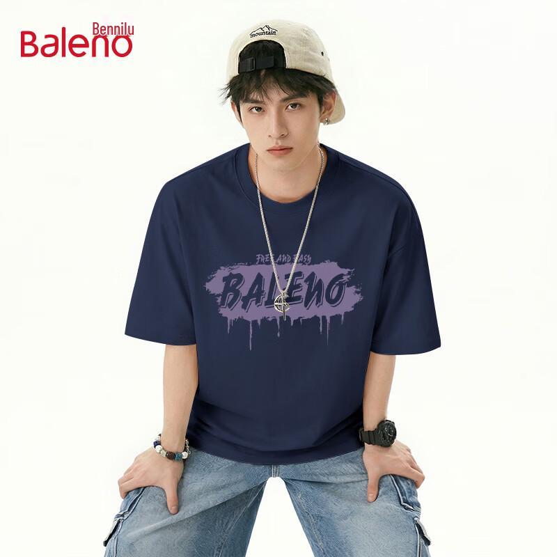 Baleno Unisex Graffiti Print T-Shirt 4XL