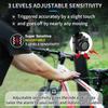 Wireless Remote Bike Alarm: 115DB Super Loud Bicycle Vibration Motion Sensor Siren Anti Theft Security System Motorcycle Alarm Waterproof USB-C