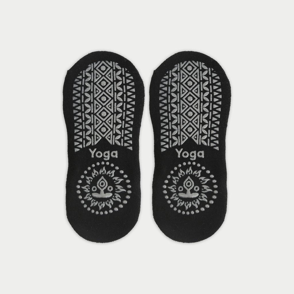 Yoga Socks, Cross-Band Terry Thickened Non-Slip Dispensing Sports Socks, Dance Socks Pilates Breathable
