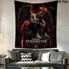 Linkin Park Wall Tapestry Aesthetic Wall Hanging Printed Fabric Blanket Decorative Tapestries for Bedroom Living Room Home Decor