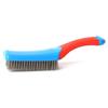 High Durability Effective Silicone Handle Steel Wire Brush Suitable For Efficient Cleaning Of Kitchen Stove & BBQ Grills