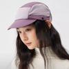 Japanese Color Matching Short Brim Baseball Caps Men Women Summer Lightweight Sun Hat Outdoor Sports 5 Panel Running Cap UPF50+