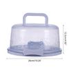 Versatile Cake Container Portable Cake Transport Carrier with Handle Pastry Tray