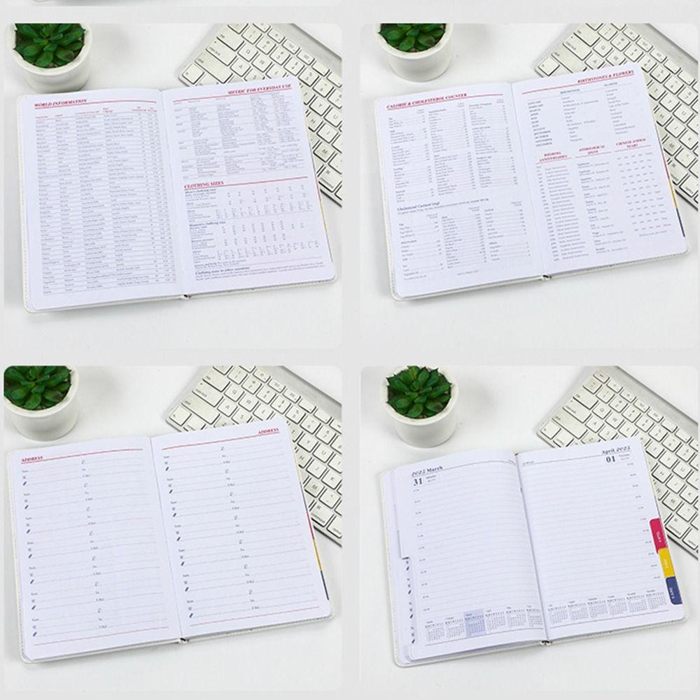 Schedule Journal Office Work Planner A5 Efficiency Plan Notebook  To Do Lists
