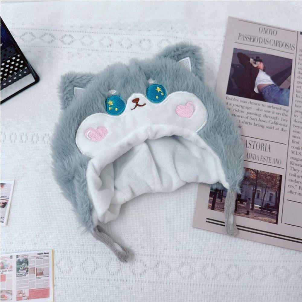 Cute Doll Hat Rabbit Ears Doll Hat Cat Ears Bread Clothes Doll Clothes Set Endless Cream Series Outfit Acssories 10cm Doll