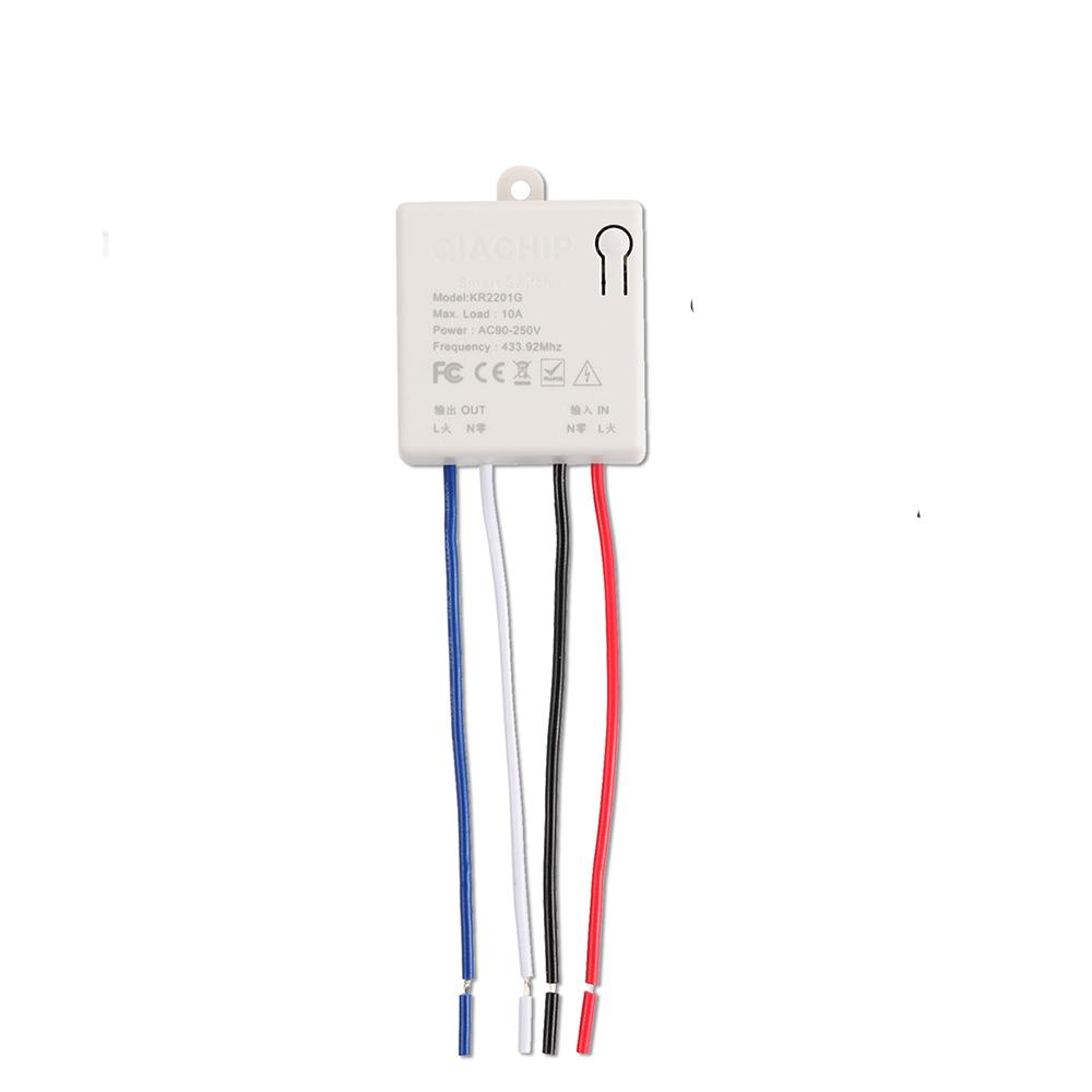 Wireless Remote Control Switches Receivers Don't Require Installation Of Wires Lighting Fixtures And Intelligent On-Off Devices