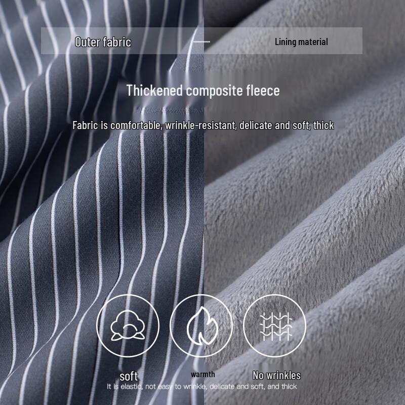 U.S. POLO ASSN. Men's Fleece-Lined Striped Shirt