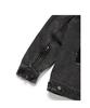 Etce Destroyed Dart Trucker Jacket (Black)