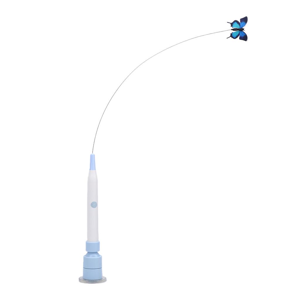 Automatic Cat Teaser Wand Toy Kitten Interactive Toy with Suction Cup for Bored Cats