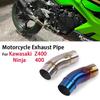 Modified Exhaust Tail Pipe for Kawasaki Ninja 400/Z400/Z250