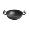 Jill May Whirlwind 32CM Cast Iron Double-Handle Wok