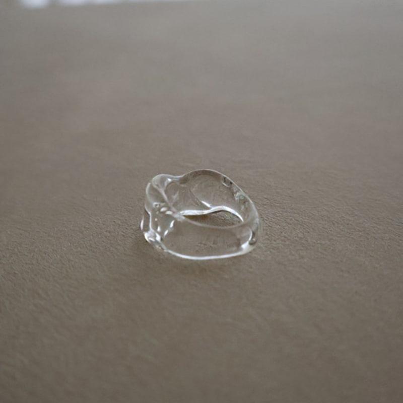 APIOH WAVE CLEAR RING