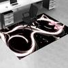 Charming Cat Chair Mat Office Carpet with Bow Design, Home Decor, Suitable for Bedroom, Living Room, and Various Rooms, Perfect Gift Idea