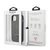 Guess Guhcp13Mpsatlg Iphone 13 / 14 / 156.1 Srebrny/Silver Hardcase Saffianotriangle Logo