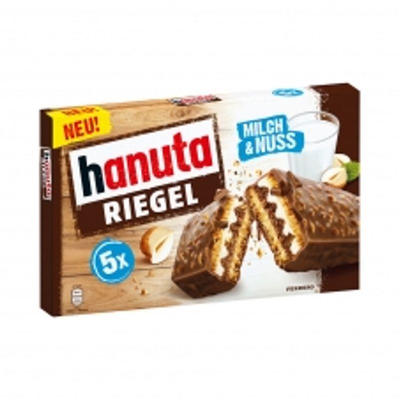 Ferrero Hanuta Rigel Crunch Chocolate Bars (5 pieces) (Expiration date: 1 month or more)