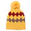 Women's Autumn Winter Plush Warm Knit Hat Chenille Soft Wave Wool Ball Wool Hat