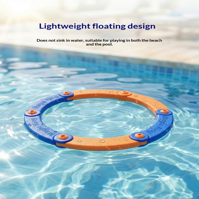 Portable Lightweight Flying Ring Wind Resistant Educational Flying Toys High Speed Folding Boomerangs Kid