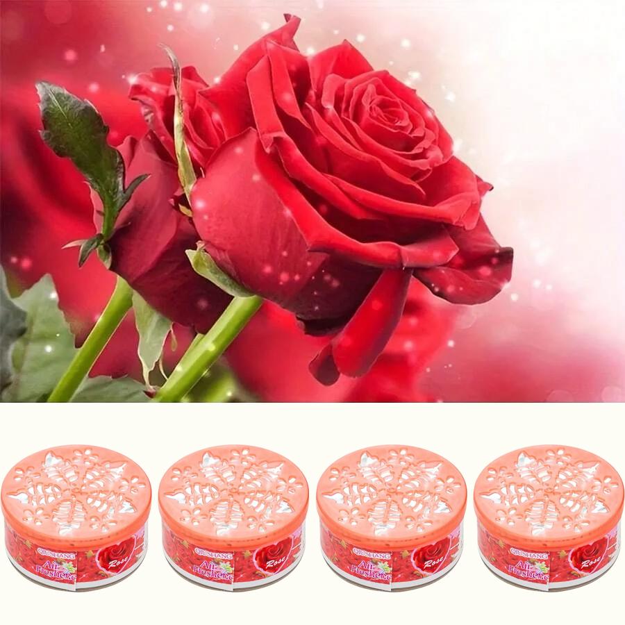 1/2/4pcs Car Flavoring Car Air Fresheners Canned Lavender Rose Lemon Flavor Long-Lasting Auto Aromatherapy Car Deodor