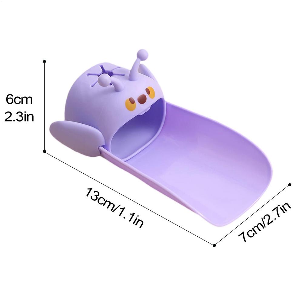 cute Faucet Extender For Toddler Kids Faucet Extender with Cute Bee Design Bathroom Sink Faucet Extender Faucet Extension фиолетовый