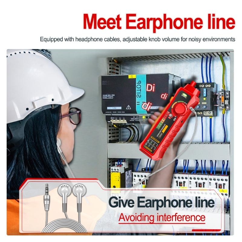 Professional Internet Testing Tool M469C Cable Tester Easy To Use Internet Troubleshooting for IT Technicians & Engineers