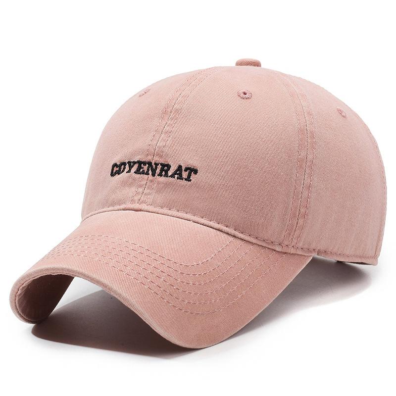 Vintage Letter Embroidered Baseball Cap Men Women Cap