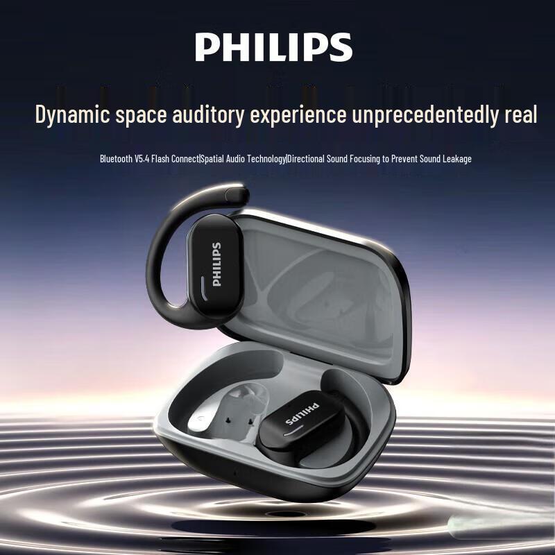 Philips TAT1769 True Wireless Open-Ear Hook Headphones