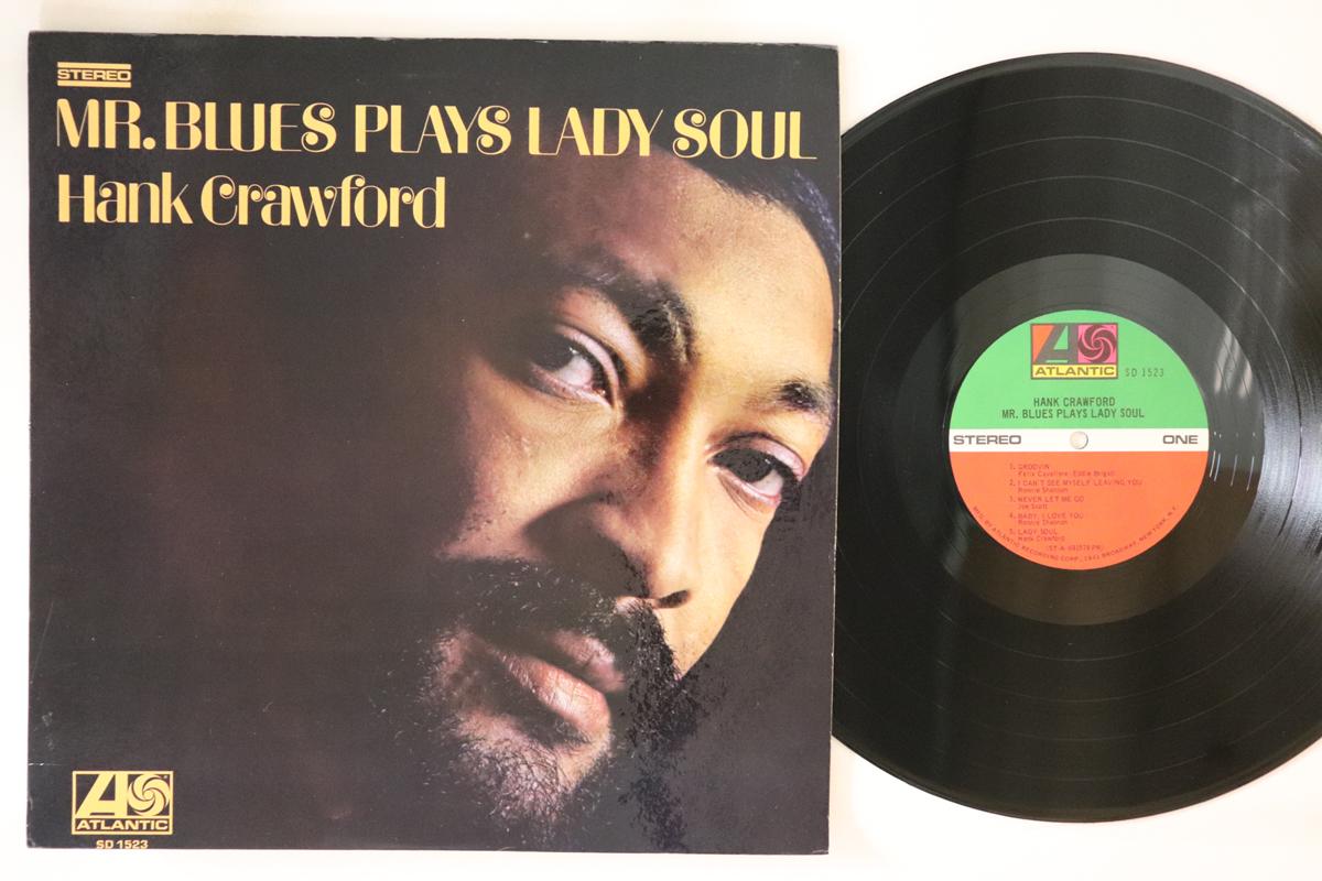 

LP Record HANK CRAWFORD Mr. Blues Plays Lady Soul SD1523 ATLANTIC 1969 US Jazz Used