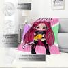 K-POP Anime Dívčí Skupina Čtyři Roční Období Měkká Teplá Přikrývka Celoroční Silně Pletená Polyesterová Přehoz na Postel, Kempování, Cestování Perfektní Dárek