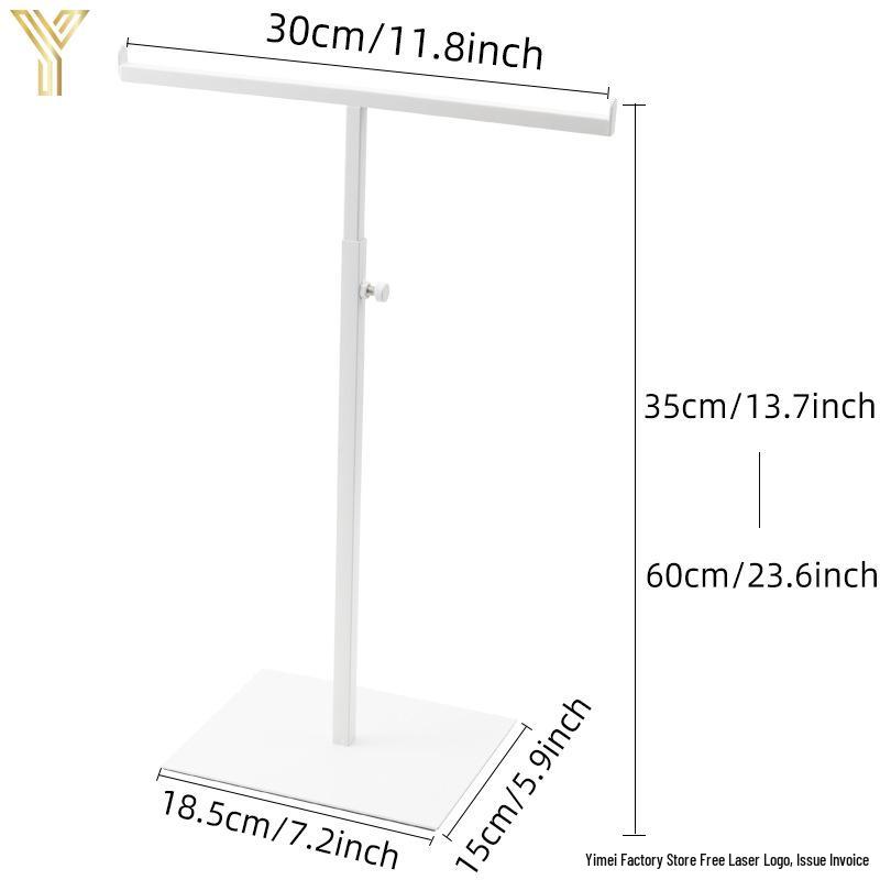 Stainless Steel Multifunctional Clothing and Accessories Display Rack