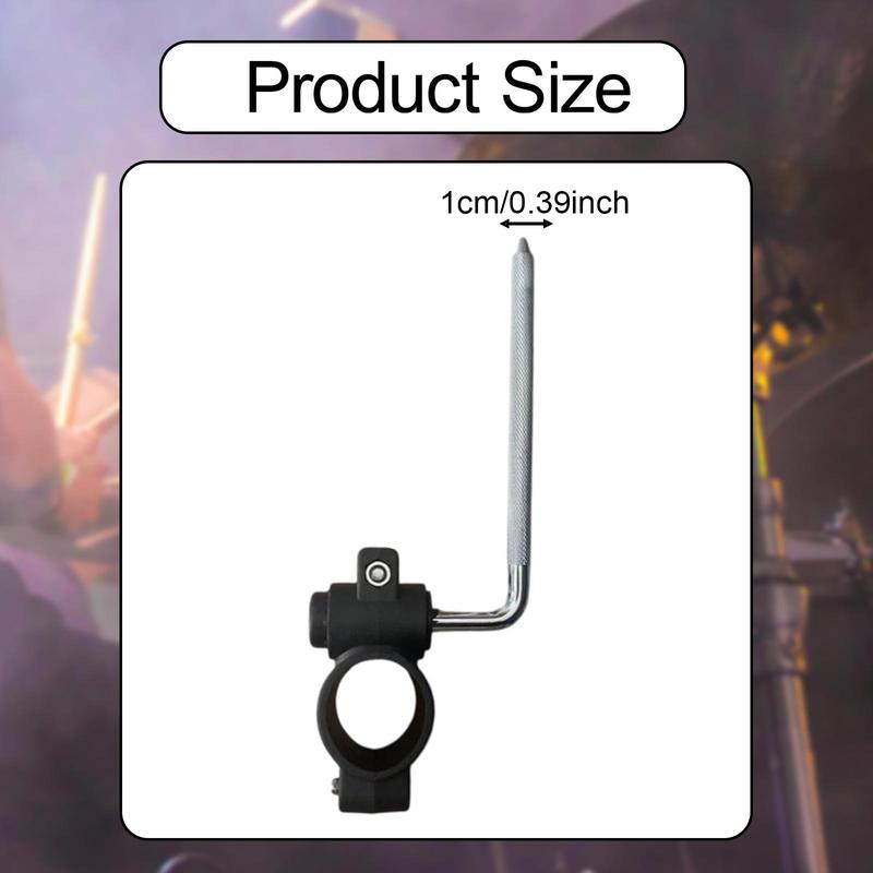 Electronic Drum Tom Arm L Rod Percussion Mounting Hardware for Home Stage
