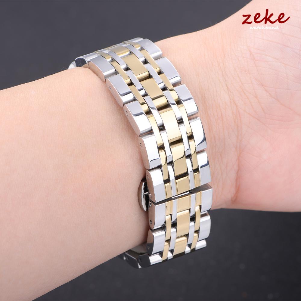 Solid Stainless Steel Band 18mm 19mm 20mm 21mm 22mm Universal Smartwatch Replacement Strap Bracelet Men Business Watchband Belt