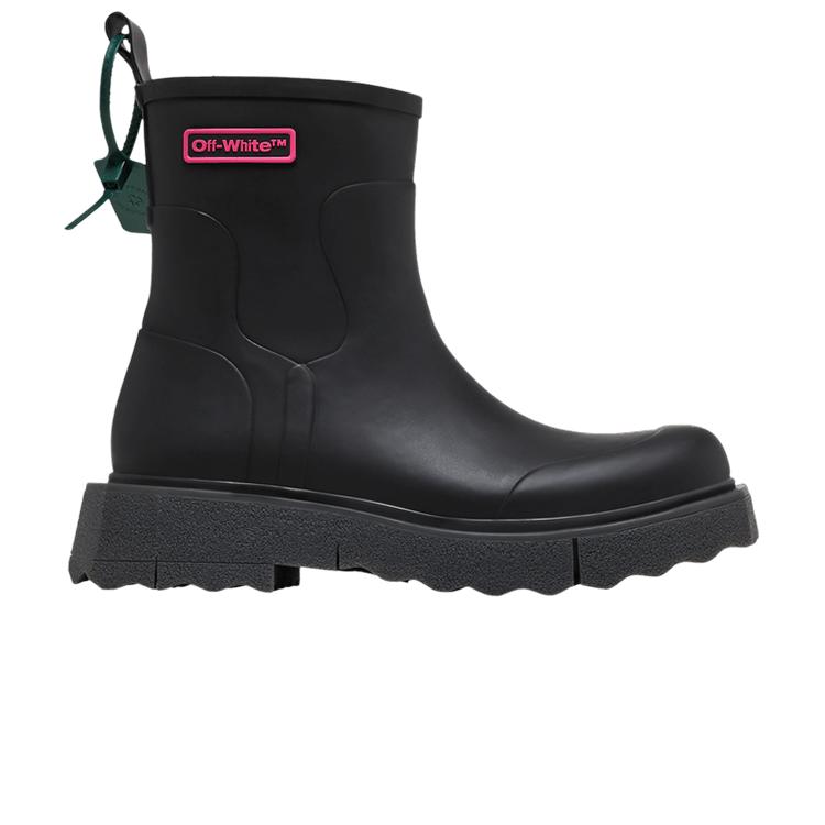 

Off-White Rain Boot Black Fuchsia Мужские кроссовки OMID016F22MAT001-1035 40
