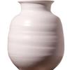 Pure White Decorative Vase for Living Room or Entryway - Perfect for Tabletop Flower Arrangements