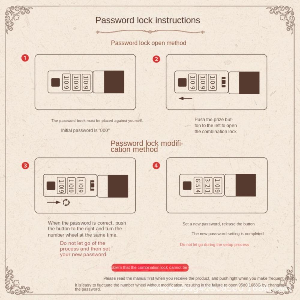 Protecting Secrets Password Notebook Diary Book Travelers Journal A5 Notebook with Lock  Writing