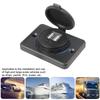 12-24V QC3.0/3.1A Dual USB Charger Power Socket Adapter Charging Panel Mount for Motorbike Car Boat ATV UTV Camper Caravans