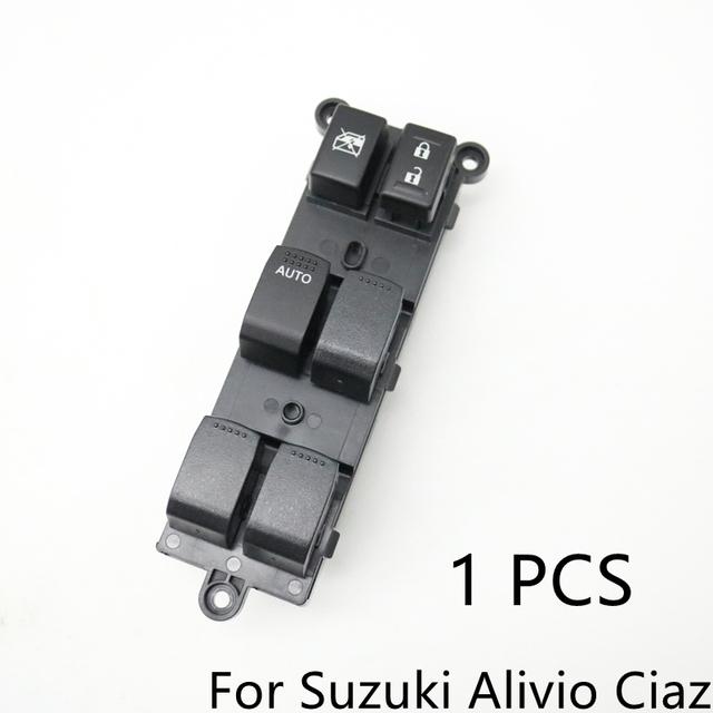 Left Front Driver Electric Power Window Master Control Switch Glass Lifter Button For Suzuki Vitara S-Cross Alivio Ciaz 2015-