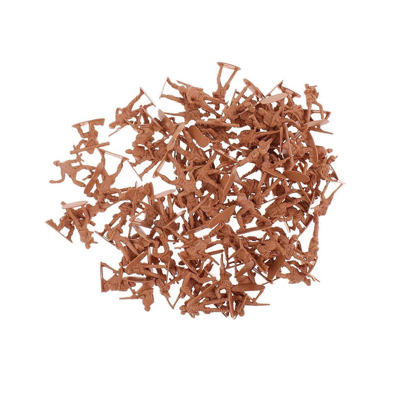 

Пластиковые солдатики 5 см фигурки для военной игры песочного цвета