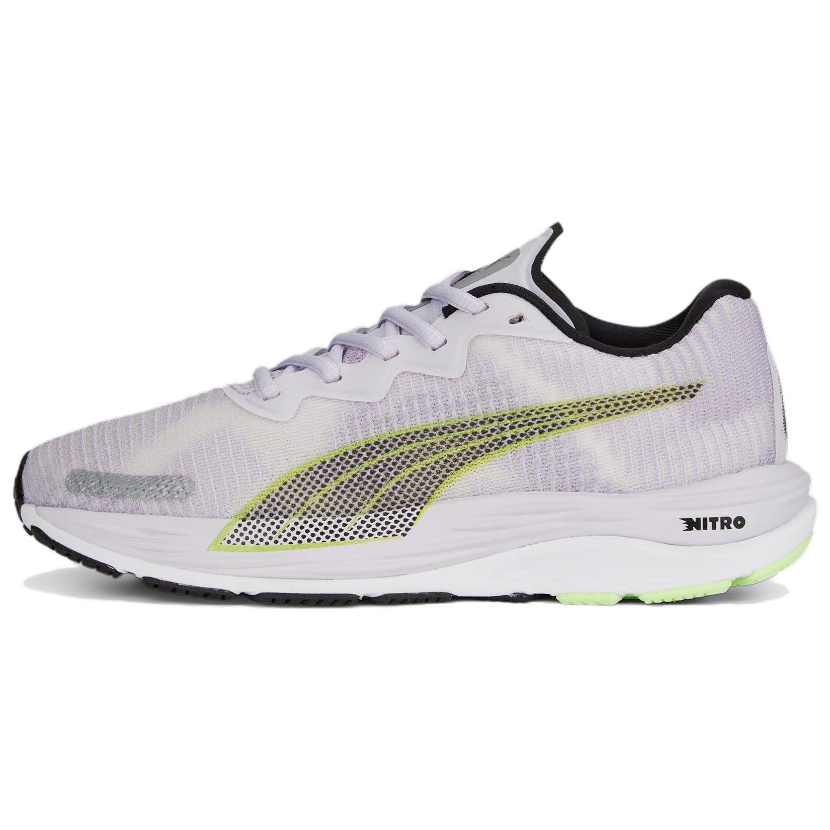 

Puma Velocity Nitro 2 Fade - Spring Lavender Women Sneakers Purple Black Lime 378527-01 37.5