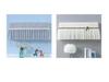 Universal Hanging Fabric Air Conditioner Dust Cover - New Year Design