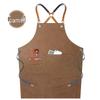 Women's Celebrity-Style Thick Canvas Apron for Hairdressers, Milk Tea Shops, and Baristas