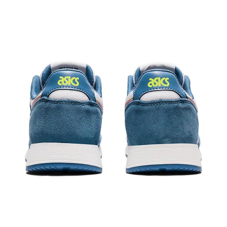 Asics Lyte Classic Denim Fabric Sports Comfortable Low Top Lifestyle Shoes Women Sneakers Blue White 1202A112-101