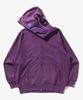 Bape Garment Dye Shark Relaxed Fit Full Zip Hoodie (M) Purple