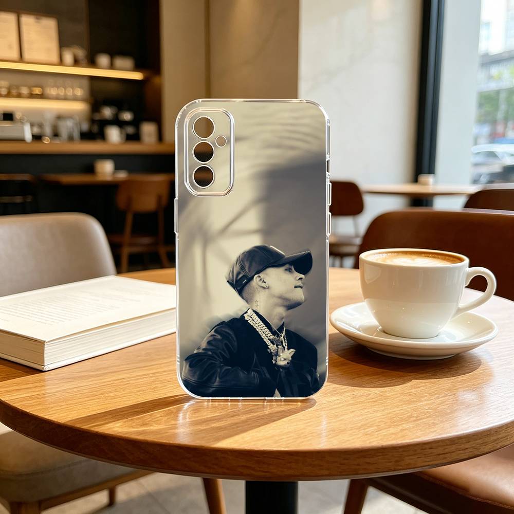 Singer C-Cris M J Phone Case Transparent Silicone Soft For SamsungA10,12,20,21S,30,31,40,50,51,52,70,71